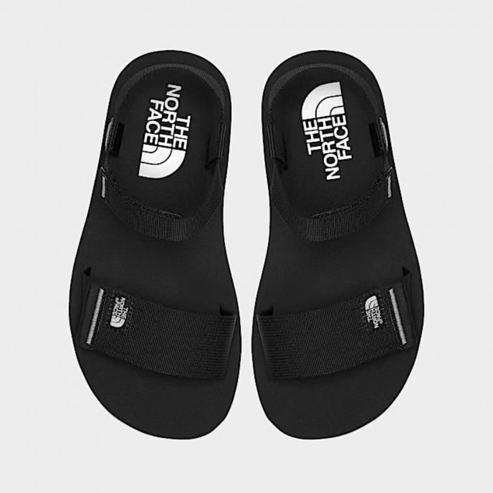 The North Face Black Sandals with heel strap
